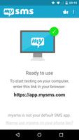 mysms الملصق