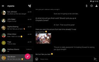 SMS Texting from Tablet & Sync تصوير الشاشة 1