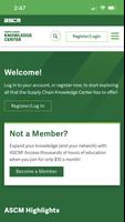 Supply Chain Knowledge Center الملصق