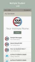 my Sandesh - Students App captura de pantalla 1