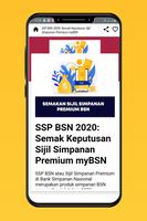Semakan SSP BSN Plakat