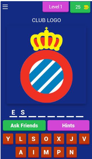 Football Clubs Logo Quiz - Download do APK para Android