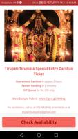 Tirupati VIP Darshan Ticket Booking Affiche