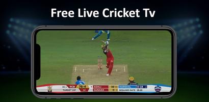 Live Cricket TV: Live IPL Tv captura de pantalla 1