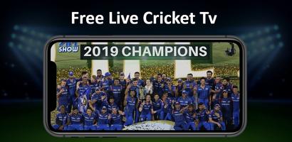 Live Cricket TV: Live IPL Tv captura de pantalla 3