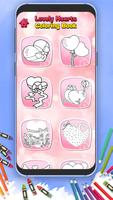 Lovely Hearts Coloring Book screenshot 1