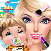 Babysitter Daycare Salon ikona