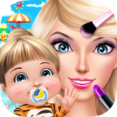 Babysitter Daycare Salon icono