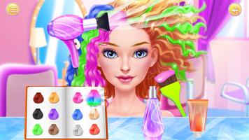 Hair Stylist Nail Salon Games imagem de tela 2