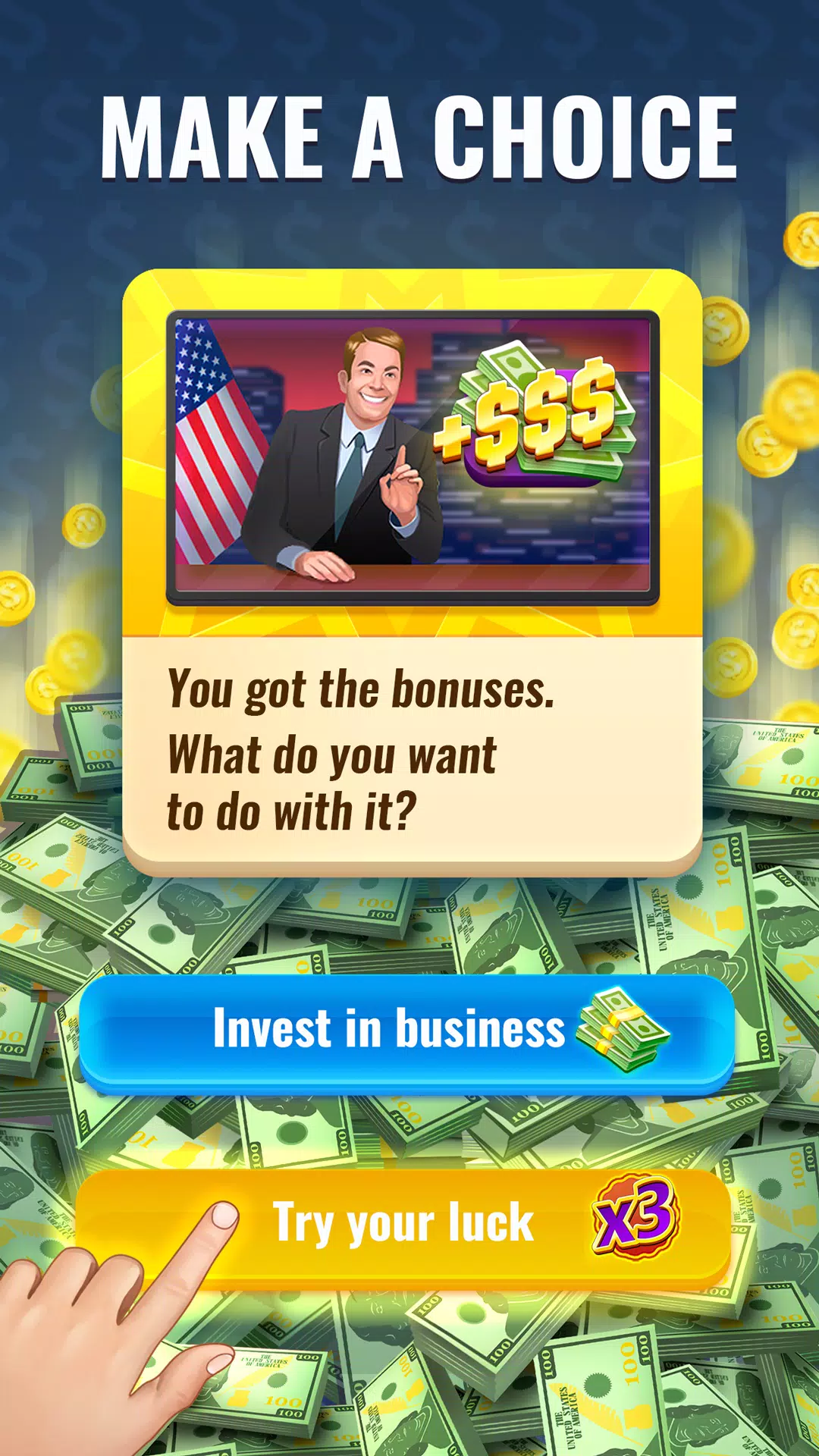 Trump’s Empire: Idle game