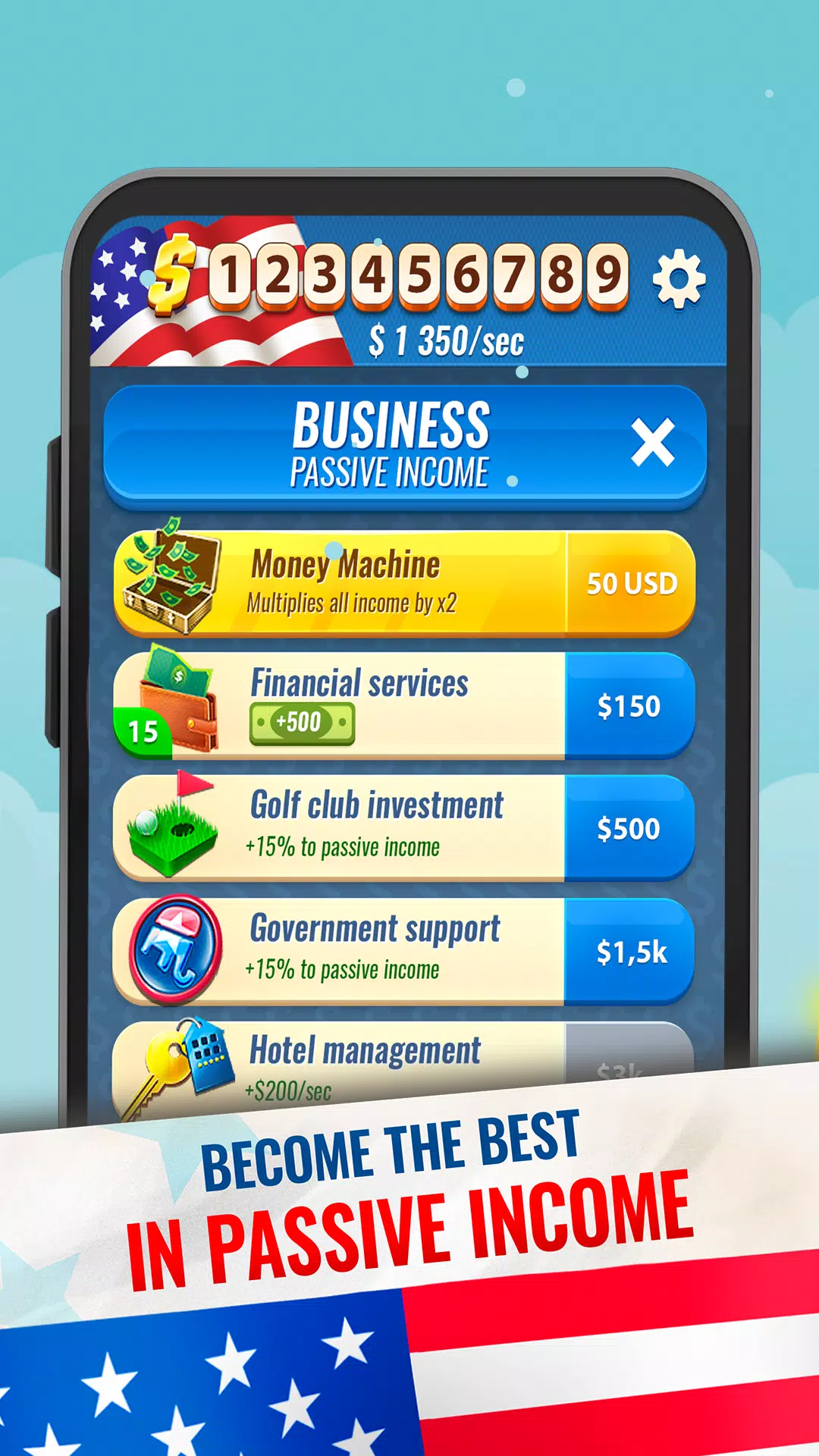 Trump’s Empire: Idle game