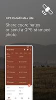 GPS Coordinates Converter Lite الملصق