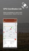GPS Coordinates Converter Lite الملصق