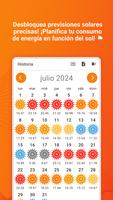 Pronóstico y Alertas PV solar captura de pantalla 1