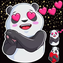 New lovely Pandas Sticker pack APK