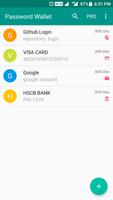 Secure Password Manager Wallet पोस्टर