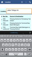 Penang Bus Info capture d'écran 3
