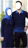 Hijab Muslim Couple Photo Suit capture d'écran 3