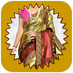 Diwali Saree Women Photo Frame icon