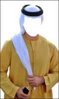 Arab Men Dress Photo Suit capture d'écran 1