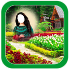 Beautiful Garden Photo Frames أيقونة