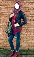 Poster Hijab Girl Jeans Photo Suits
