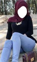 Hijab Girl Jeans Photo Suits Ekran Görüntüsü 1