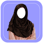 Hijab Women Scarf Photo Suit icône