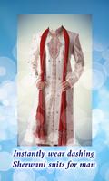 Men Sherwani Montage Maker постер