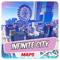 Infinite Modern City Maps MCPE