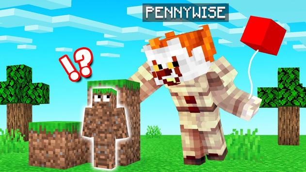 Pennywise Mod For Minecraft PE poster