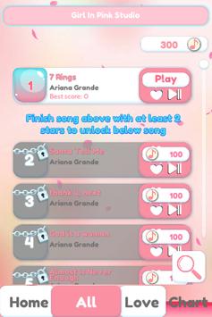 Ariana Piano Tiles Pink, Music & Magic screenshot 4