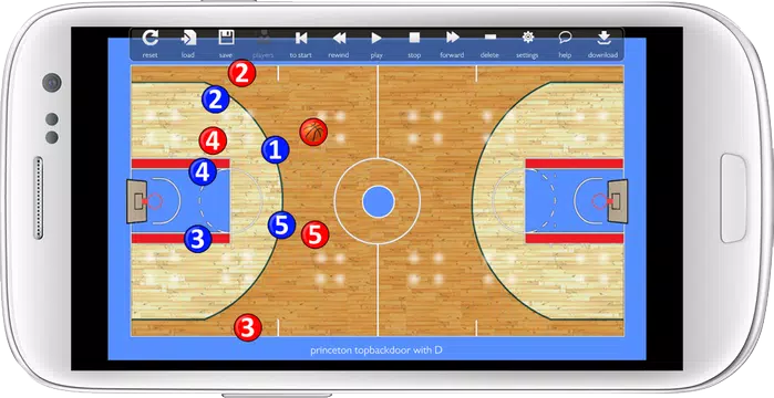 Screenshot 1 for Basketball Play Designer and C