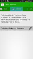 Calculadora de zakat captura de pantalla 3