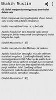 برنامه‌نما Sahih Muslim - Melayu عکس از صفحه