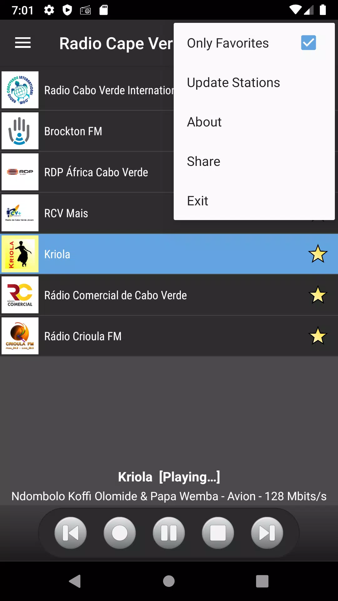 Descarga de APK de RADIO CAP VERDE : Online radios stations para Android