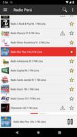 Radio Perú : Estaciones peruanas en vivo y gratis تصوير الشاشة 1