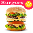 Burger Recipes biểu tượng
