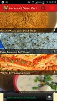 برنامه‌نما Herbs and Spices Recipes عکس از صفحه