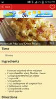 Macaroni and Cheese Recipes imagem de tela 1