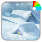 Winter Time Xperia™ Theme أيقونة