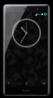 Black Camo Theme for Xperia™ capture d'écran 1