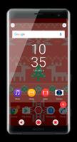 Christmas theme for Xperia™ ảnh chụp màn hình 3