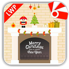Merry Christmas and a Happy Ne أيقونة