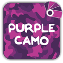 Purple Camo Theme for Xperia™ APK