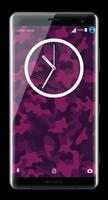 Purple Camo Theme for Xperia™ ảnh chụp màn hình 1
