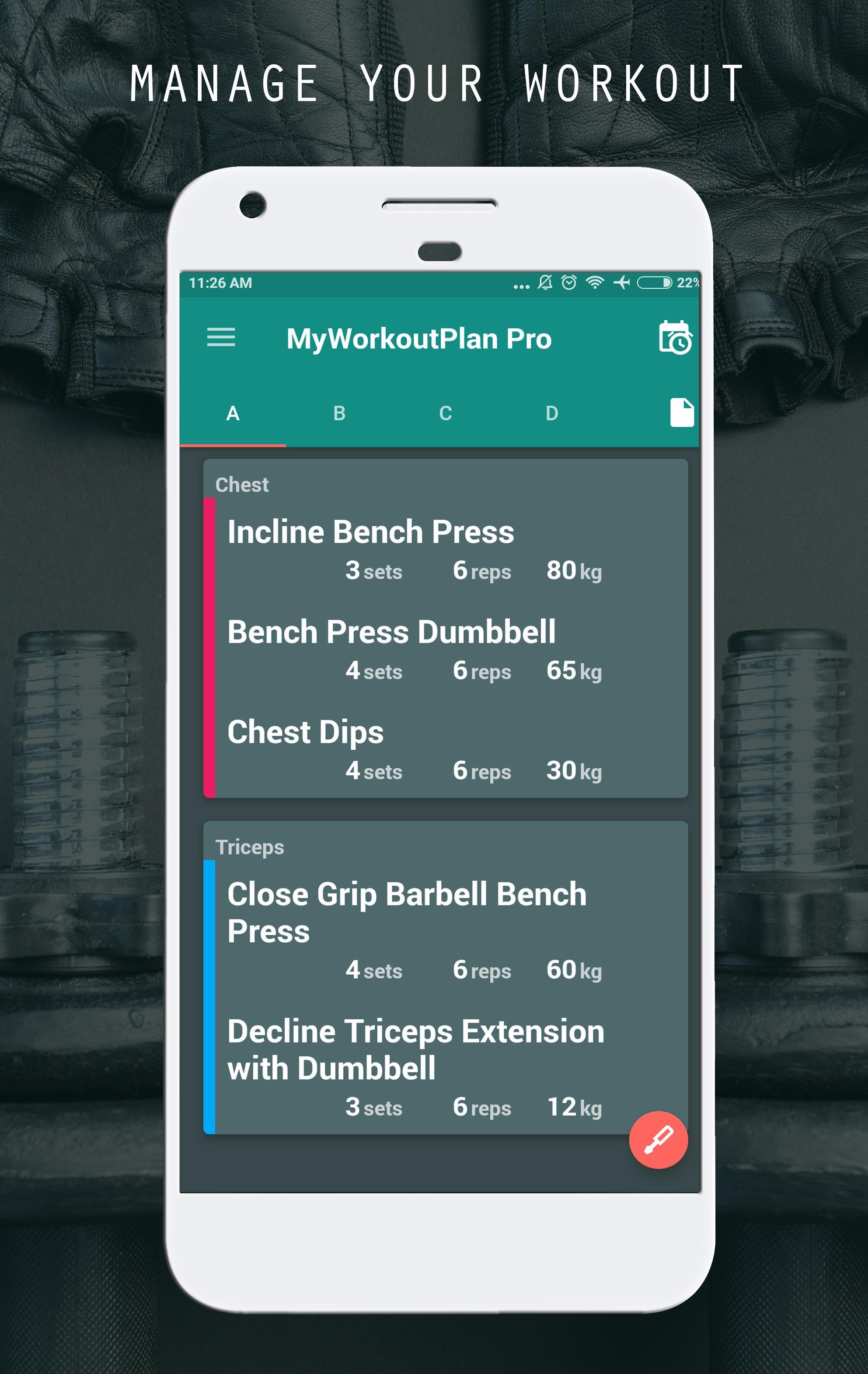 My Workout Plan - Daily Workout Planner for Android - APK Download