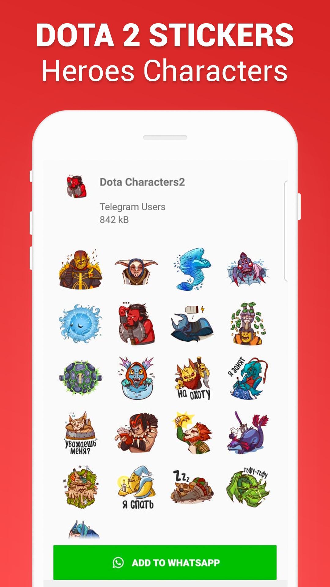 Dota 2 Stickers for WhatsApp (WAsticker Apps) for Android - APK Download