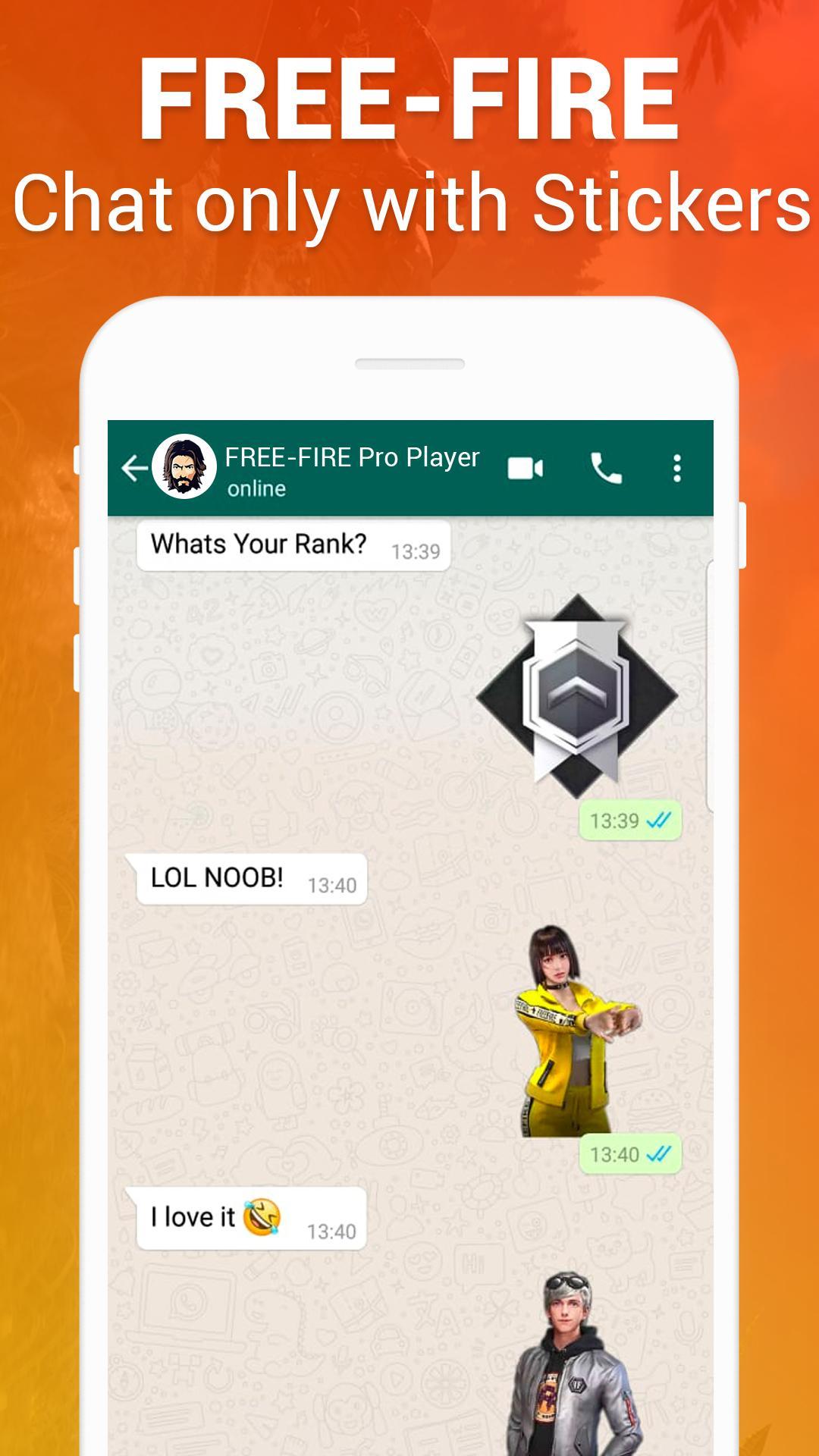 Free Fire Stickers For Whatsapp Wastickerapps For Android Apk