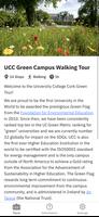 UCC Green Campus Tours syot layar 1
